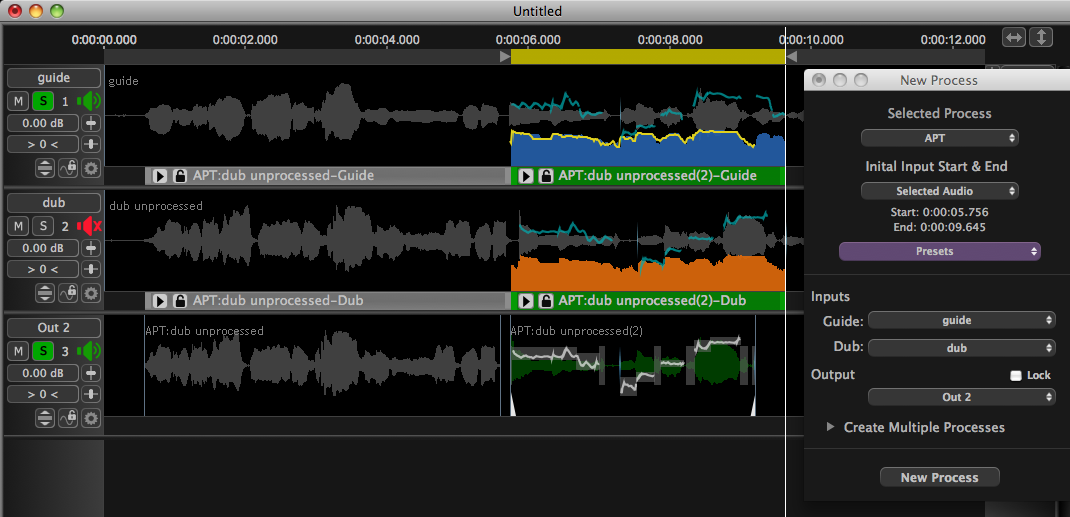 Create Process - Playback Range 4